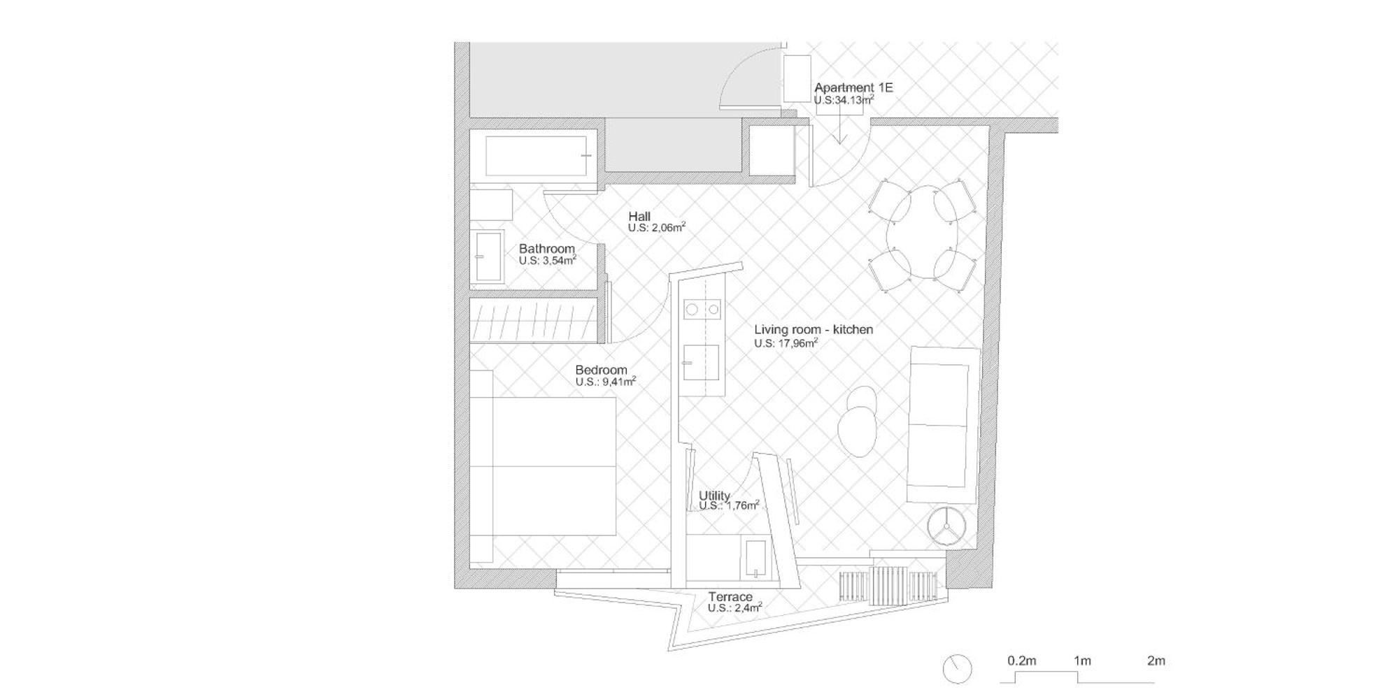 Appartement Auborada 1e